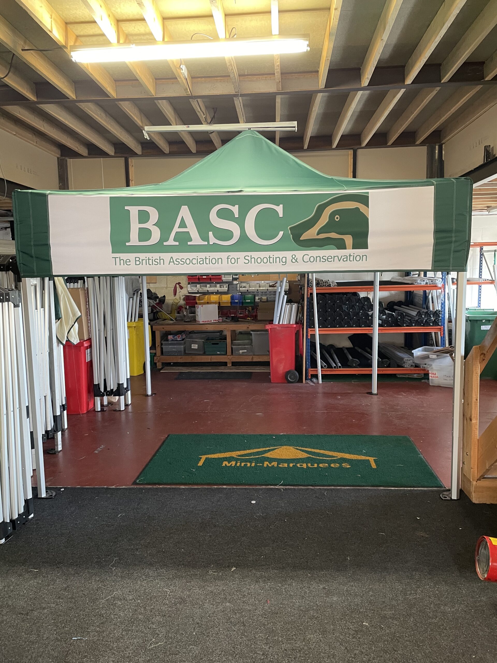 Mini Marquees X BASC