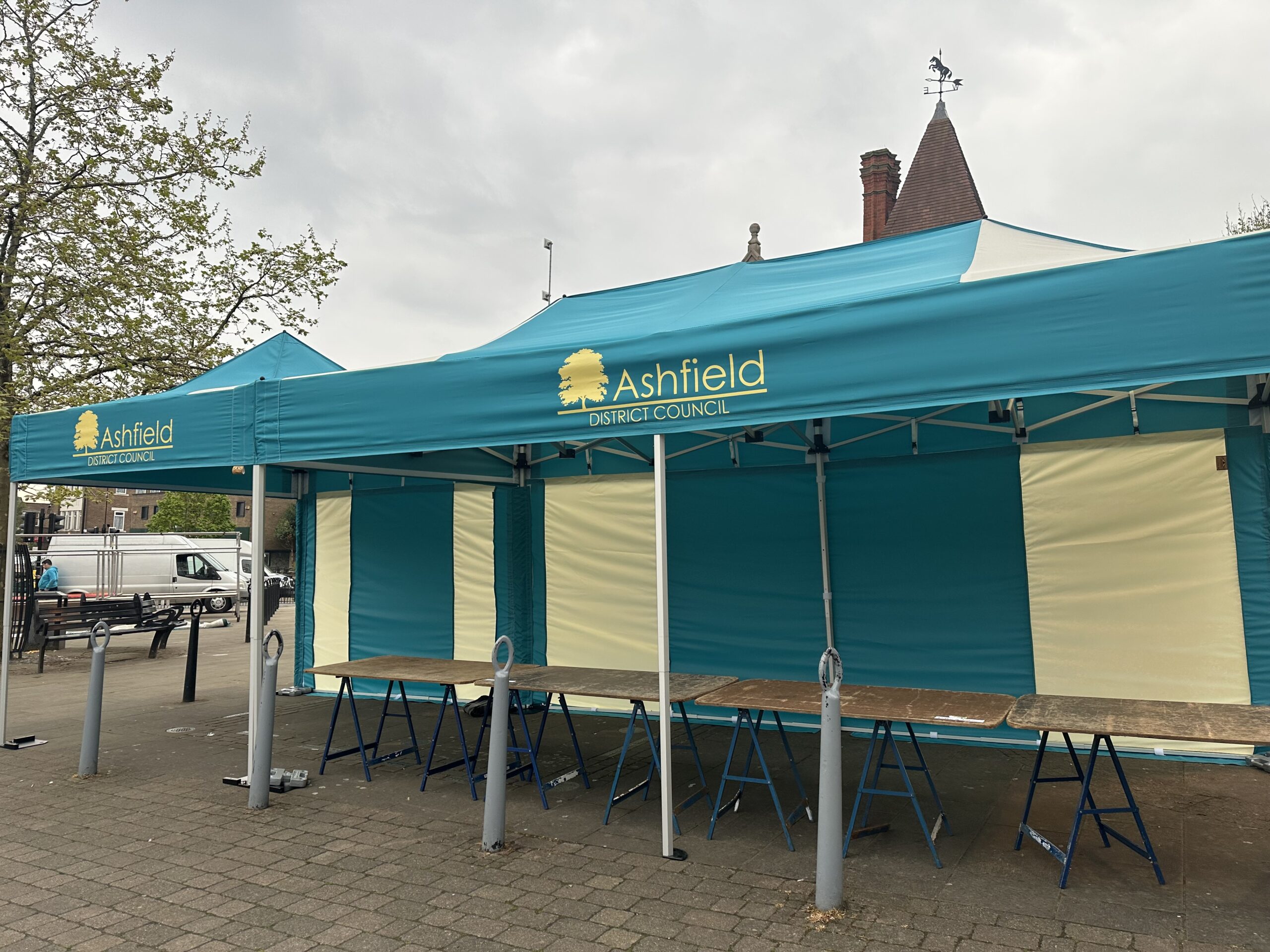 Mini Marquees X Ashfield District Council