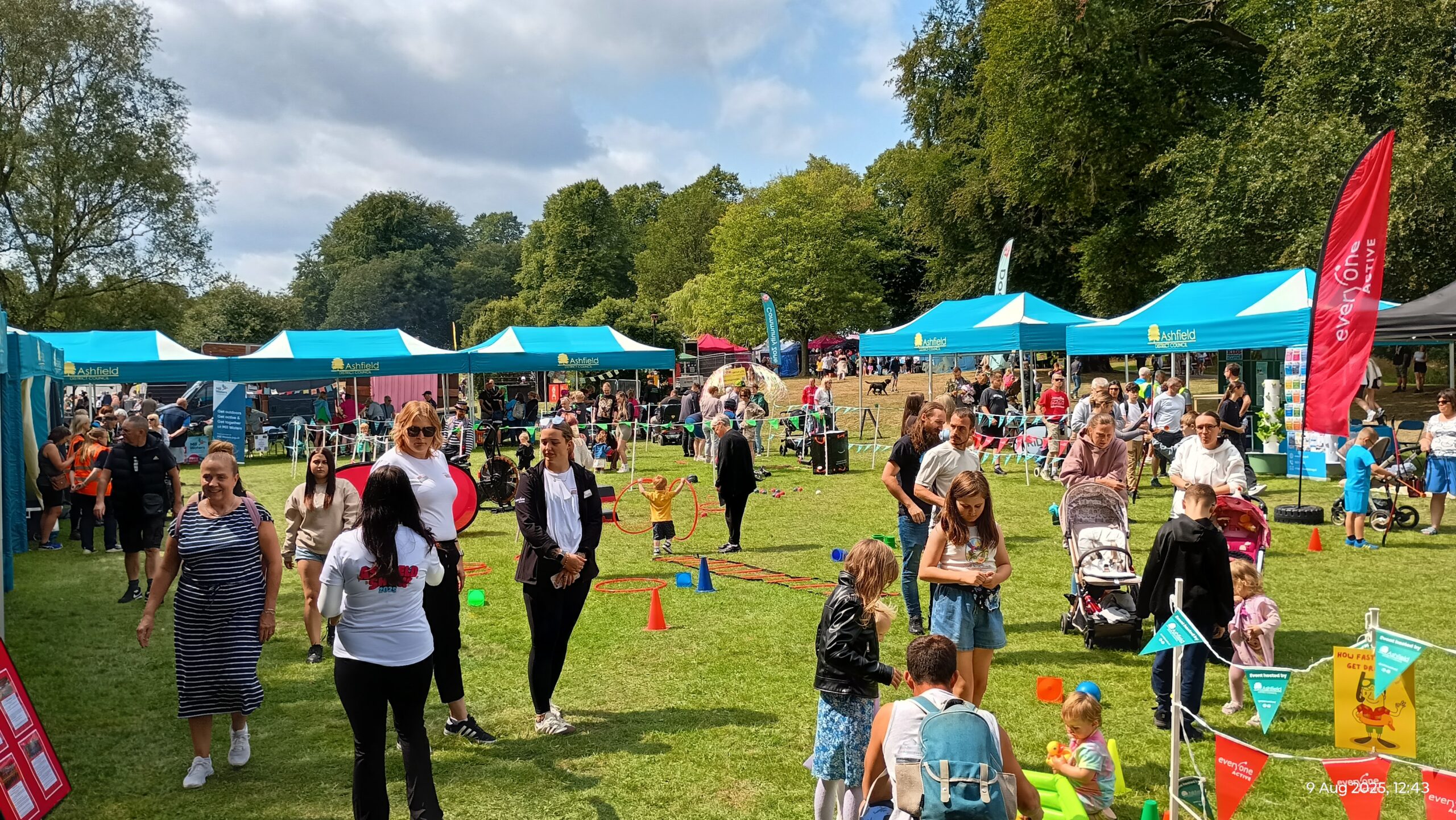 Mini Marquees X Ashfield District Council